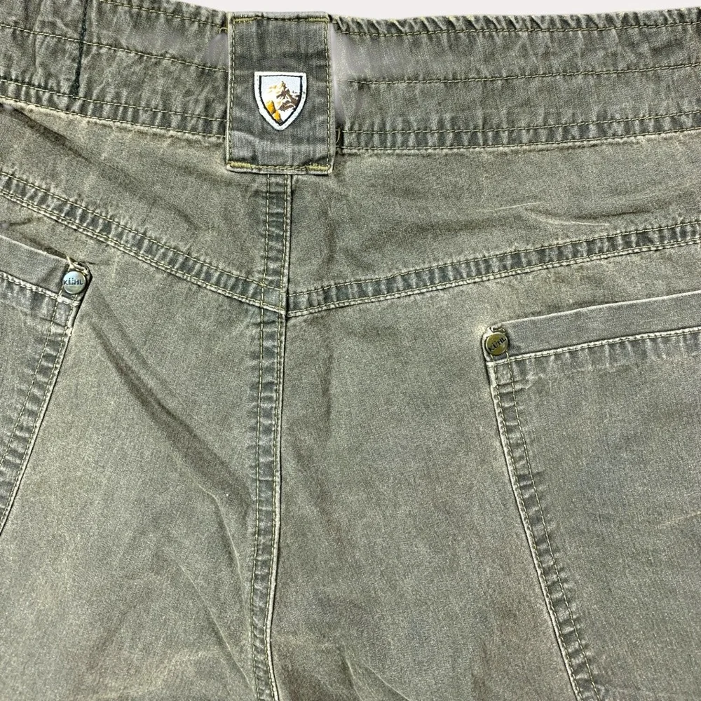 KUHL Revolvr Pants Mens 36x30 Vintage Patina Dye Articulated Lightweight Durable